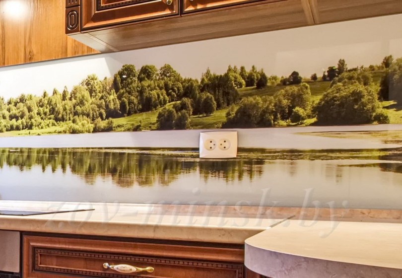 Кухня ЗОВ с фасадами из рамочного МДФ "София"